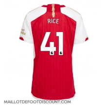 Maillot de football Réplique Arsenal Ben White #4 Domicile Femme 2023-24 Manche Courte