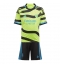 Maillot de football Réplique Arsenal Ben White #4 Extérieur Enfant 2023-24 Manche Courte (+ Pantalon court)