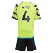 Maillot de football Réplique Arsenal Ben White #4 Extérieur Enfant 2023-24 Manche Courte (+ Pantalon court)