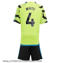 Maillot de football Réplique Arsenal Ben White #4 Extérieur Enfant 2023-24 Manche Courte (+ Pantalon court)