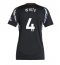 Maillot de football Réplique Arsenal Ben White #4 Extérieur Femme 2024-25 Manche Courte