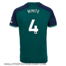 Maillot de football Réplique Arsenal Ben White #4 Troisième 2023-24 Manche Courte