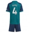 Maillot de football Réplique Arsenal Ben White #4 Troisième Enfant 2023-24 Manche Courte (+ Pantalon court)