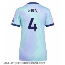 Maillot de football Réplique Arsenal Ben White #4 Troisième Femme 2024-25 Manche Courte