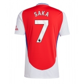 Maillot de football Réplique Arsenal Bukayo Saka #7 Domicile 2024-25 Manche Courte