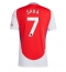 Maillot de football Réplique Arsenal Bukayo Saka #7 Domicile 2024-25 Manche Courte