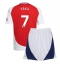 Maillot de football Réplique Arsenal Bukayo Saka #7 Domicile Enfant 2024-25 Manche Courte (+ Pantalon court)