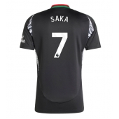 Maillot de football Réplique Arsenal Bukayo Saka #7 Extérieur 2024-25 Manche Courte