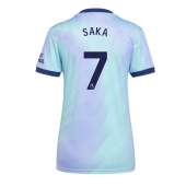 Maillot de football Réplique Arsenal Bukayo Saka #7 Troisième Femme 2024-25 Manche Courte