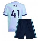 Maillot de football Réplique Arsenal Declan Rice #41 Troisième Enfant 2024-25 Manche Courte (+ Pantalon court)