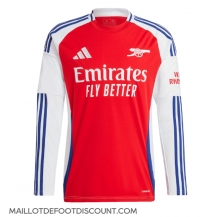 Maillot de football Réplique Arsenal Domicile 2024-25 Manche Longue