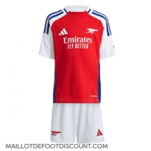 Maillot de football Réplique Arsenal Domicile Enfant 2024-25 Manche Courte (+ Pantalon court)