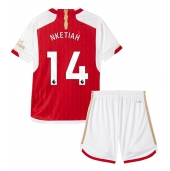 Maillot de football Réplique Arsenal Eddie Nketiah #14 Domicile Enfant 2023-24 Manche Courte (+ Pantalon court)