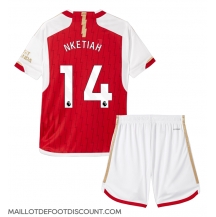 Maillot de football Réplique Arsenal Eddie Nketiah #14 Domicile Enfant 2023-24 Manche Courte (+ Pantalon court)