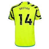 Maillot de football Réplique Arsenal Eddie Nketiah #14 Extérieur 2023-24 Manche Courte