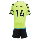 Maillot de football Réplique Arsenal Eddie Nketiah #14 Extérieur Enfant 2023-24 Manche Courte (+ Pantalon court)