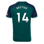 Maillot de football Réplique Arsenal Eddie Nketiah #14 Troisième 2023-24 Manche Courte