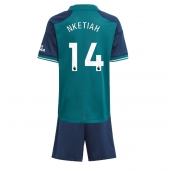 Maillot de football Réplique Arsenal Eddie Nketiah #14 Troisième Enfant 2023-24 Manche Courte (+ Pantalon court)