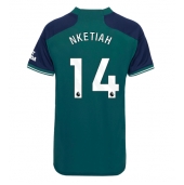 Maillot de football Réplique Arsenal Eddie Nketiah #14 Troisième Femme 2023-24 Manche Courte