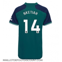 Maillot de football Réplique Arsenal Eddie Nketiah #14 Troisième Femme 2023-24 Manche Courte