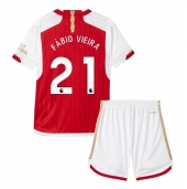 Maillot de football Réplique Arsenal Fabio Vieira #21 Domicile Enfant 2023-24 Manche Courte (+ Pantalon court)