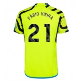 Maillot de football Réplique Arsenal Fabio Vieira #21 Extérieur 2023-24 Manche Courte