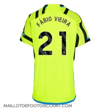 Maillot de football Réplique Arsenal Fabio Vieira #21 Extérieur Femme 2023-24 Manche Courte