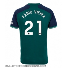 Maillot de football Réplique Arsenal Fabio Vieira #21 Troisième 2023-24 Manche Courte