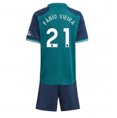 Maillot de football Réplique Arsenal Fabio Vieira #21 Troisième Enfant 2023-24 Manche Courte (+ Pantalon court)