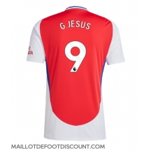 Maillot de football Réplique Arsenal Gabriel Jesus #9 Domicile 2024-25 Manche Courte