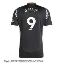 Maillot de football Réplique Arsenal Gabriel Jesus #9 Extérieur 2024-25 Manche Courte