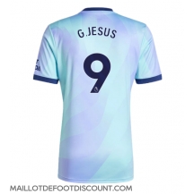 Maillot de football Réplique Arsenal Gabriel Jesus #9 Troisième 2024-25 Manche Courte