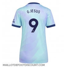 Maillot de football Réplique Arsenal Gabriel Jesus #9 Troisième Femme 2024-25 Manche Courte