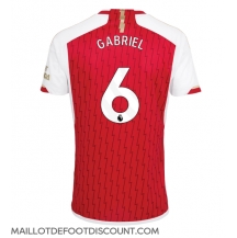 Maillot de football Réplique Arsenal Gabriel Magalhaes #6 Domicile 2023-24 Manche Courte