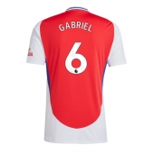 Maillot de football Réplique Arsenal Gabriel Magalhaes #6 Domicile 2024-25 Manche Courte