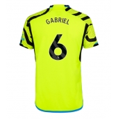 Maillot de football Réplique Arsenal Gabriel Magalhaes #6 Extérieur 2023-24 Manche Courte