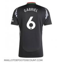 Maillot de football Réplique Arsenal Gabriel Magalhaes #6 Extérieur 2024-25 Manche Courte