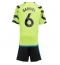 Maillot de football Réplique Arsenal Gabriel Magalhaes #6 Extérieur Enfant 2023-24 Manche Courte (+ Pantalon court)