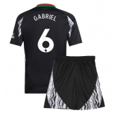 Maillot de football Réplique Arsenal Gabriel Magalhaes #6 Extérieur Enfant 2024-25 Manche Courte (+ Pantalon court)