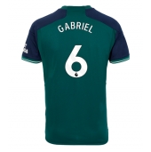 Maillot de football Réplique Arsenal Gabriel Magalhaes #6 Troisième 2023-24 Manche Courte