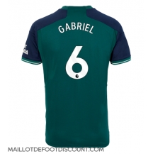 Maillot de football Réplique Arsenal Gabriel Magalhaes #6 Troisième 2023-24 Manche Courte