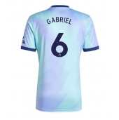 Maillot de football Réplique Arsenal Gabriel Magalhaes #6 Troisième 2024-25 Manche Courte