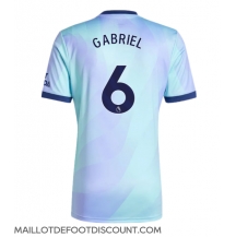 Maillot de football Réplique Arsenal Gabriel Magalhaes #6 Troisième 2024-25 Manche Courte