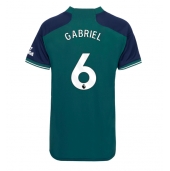 Maillot de football Réplique Arsenal Gabriel Magalhaes #6 Troisième Femme 2023-24 Manche Courte