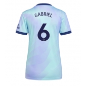 Maillot de football Réplique Arsenal Gabriel Magalhaes #6 Troisième Femme 2024-25 Manche Courte