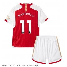 Maillot de football Réplique Arsenal Gabriel Martinelli #11 Domicile Enfant 2023-24 Manche Courte (+ Pantalon court)