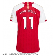 Maillot de football Réplique Arsenal Gabriel Martinelli #11 Domicile Femme 2023-24 Manche Courte