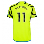 Maillot de football Réplique Arsenal Gabriel Martinelli #11 Extérieur 2023-24 Manche Courte