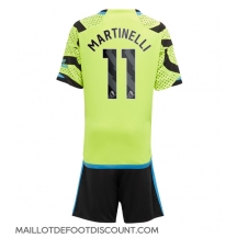 Maillot de football Réplique Arsenal Gabriel Martinelli #11 Extérieur Enfant 2023-24 Manche Courte (+ Pantalon court)