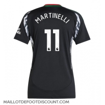 Maillot de football Réplique Arsenal Gabriel Martinelli #11 Extérieur Femme 2024-25 Manche Courte